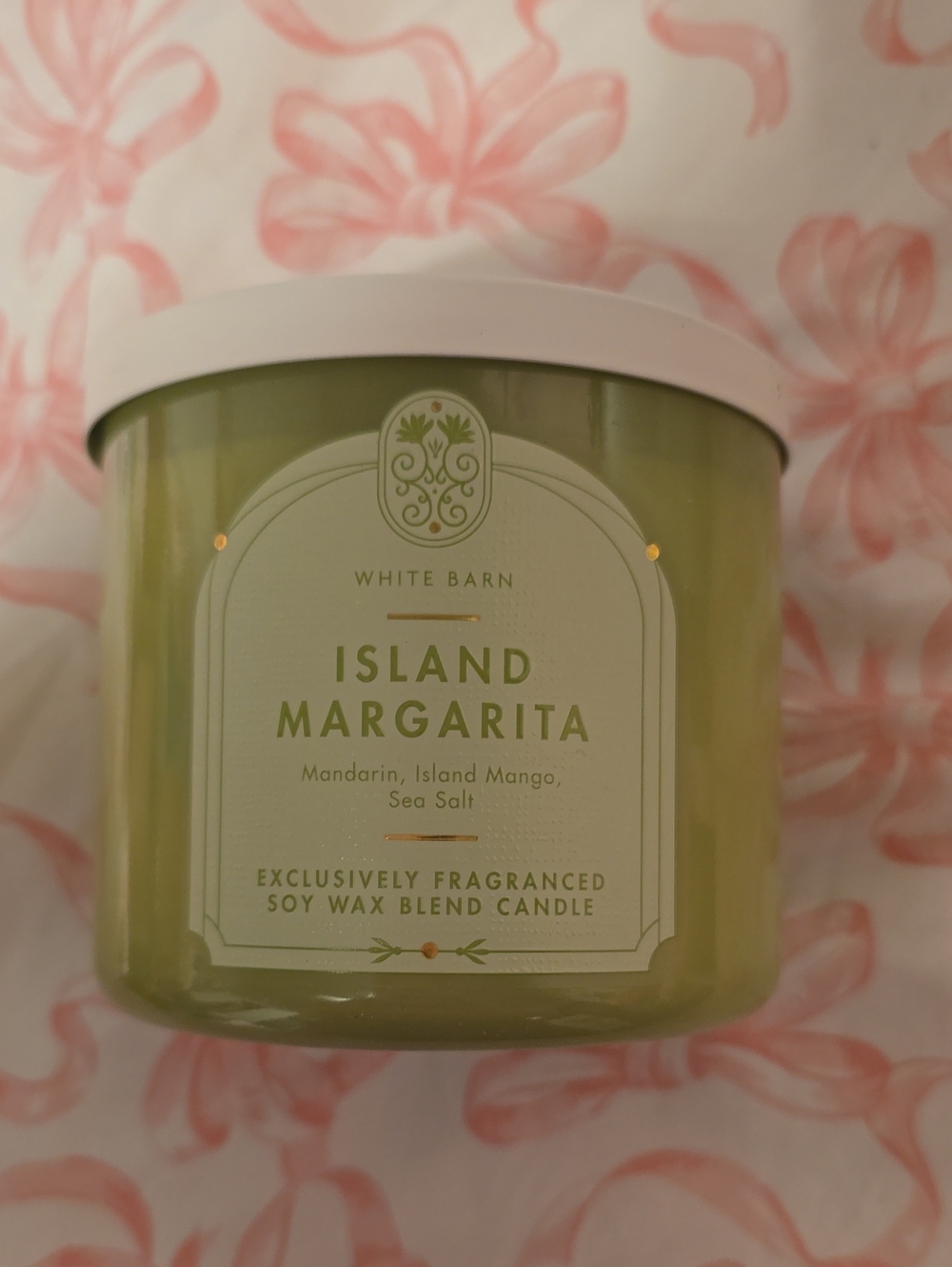 BNWT Bath And Body Works Island Margarita 3 Wick Candle